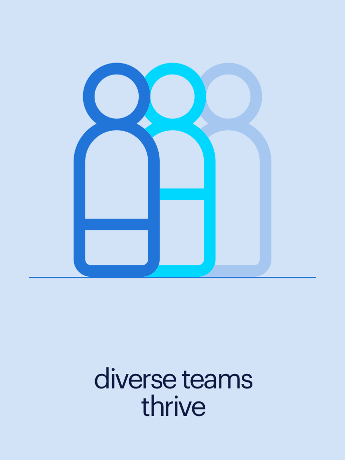 diverse teams thrive
